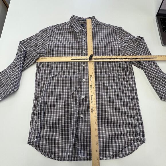 J Crew Shirt Mens Small Plaid Slim Fit Long Sleeve Button Down Casual - Picture 6 of 8
